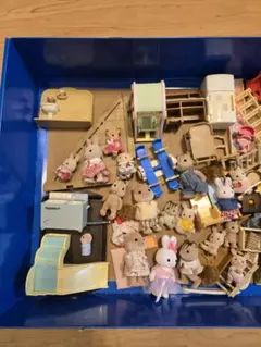 シルバニアファミリー 人形と家具セット