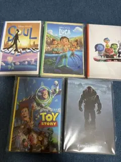 PIXAR ハッピーくじ I賞ポストカードブック全種