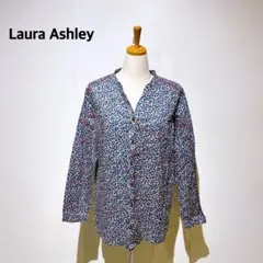 Laura Ashley 花柄長袖シャツ　11号　Mサイズのサムネイル