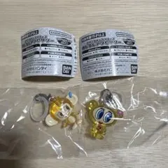 【新品未開封・匿名】ナルミヤ　めじるしアクセサリー　ガチャガチャ　2点セット