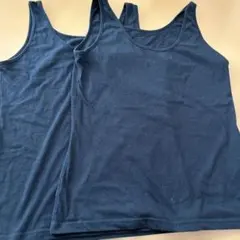 タンクトップ　2枚　黒