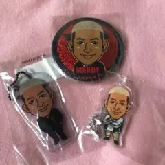 GENERATIONS メンディー　キーホルダー　缶バッチ