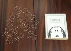 スヌーピー付箋、クリップセット