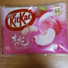 【日本限定】KitKat Peach 個包装9枚入り