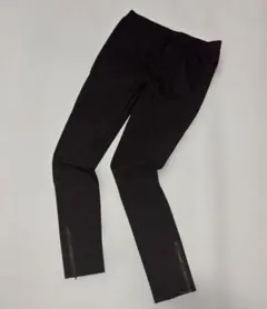 新品未使用 濃茶スキニーパンツ ジッパーデザインM相当