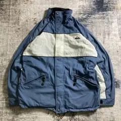 00s クイックシルバー ナイロン マウンテンパーカー ジャケット ブルーのサムネイル