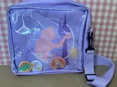 ディズニー　プリンセス　ラプンツェル　プレミアム缶バッジ付　ショルダーバッグ