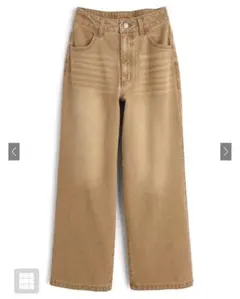 GRL ワイドデニムパンツ[qu163]