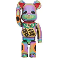 BE@RBRICK 1000% 招き猫 千万両 金 開運 銀 - メルカリ