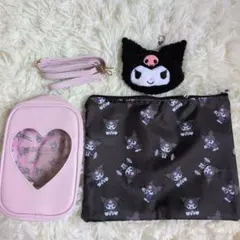 マイメロ　クロミ　mini ミニ 1月号付録　Sweet3月号付録 2個セット