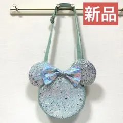 新品未使用タグなし　ディズニーリゾート購入品　ショルダーバッグ　スパンコール