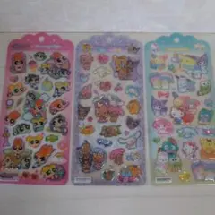 ドロップジェリーシール　パワーパフガールズ　サンリオキャラクターズ　サンリオ