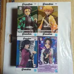 鬼滅の刃フィギュア　Grandista　炭治郎・善逸・義勇３種と胡蝶しのぶ