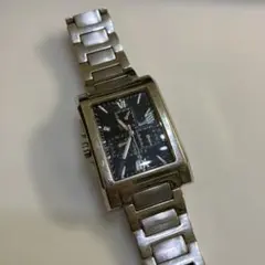 CITIZEN メンズ Eco-Drive スクエア 腕時計 シルバー デイト - メルカリ