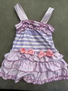 すみっコぐらし　フリルワンピース水着　女の子　サイズ100