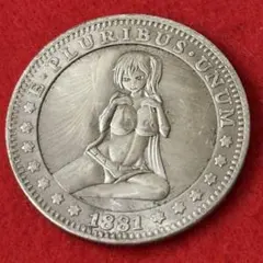 ひ*ろ様 1879年 モルガンダラー 銀貨 アンティークコイン - メルカリ