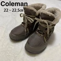 Coleman/防寒スノーブーツ /22〜22.5cm　/ブラウン