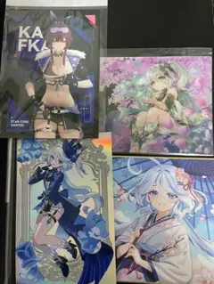 原神　スタレ　色紙　ポストカードセット