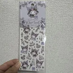 【新品未開封】サンリオキャラクターズ　たけいみき　クリアシール クロミ正規品
