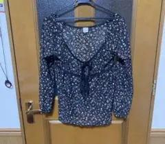 axes femme 花柄 シースルーチュニック / トップス