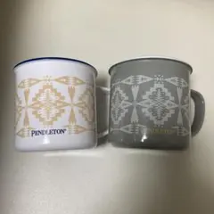 PENDLETON 幾何学模様 マグカップ 2個セットのサムネイル