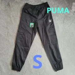 PUMA カーゴパンツ ブラック Sサイズ
