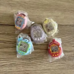 たまごっち シャカシャカチャームコレクション3セミコンプ5個セット