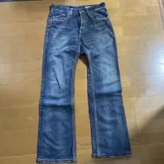 EDWIN ストレートデニム ダークブルー 30インチ