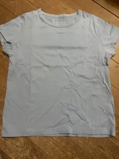 La marine francaise 半袖Tシャツ ライトブルーのサムネイル