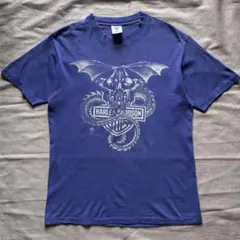 【USA製】80s ハーレーダビッドソン Tシャツ サンダー ガーゴイル 激レア