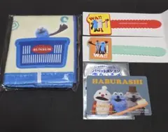 パペットスンスン　ハンドタオル　ラバーバンド　ステッカー