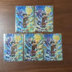 ドラゴンボール スーパーダイバーズ SDVP-039 孫悟空 CP 5枚セット