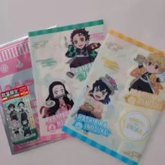 すかいらーく×鬼滅の刃　クリアケース　2枚　おまけ・ライオン　キラキラステッカー