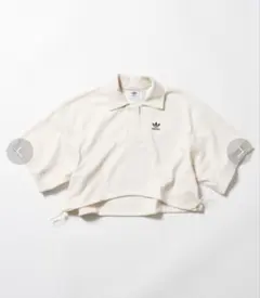 adidas アディダス ショート丈 ポロシャツ クロップド 半袖 韓国