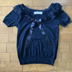 ジーザスディアマンテ　半袖トップス（ブラック）