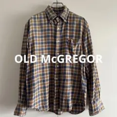 ぼ*ぶ様 マックレガー チェック ライトネル ボタンダウンシャツ M 実寸L相当