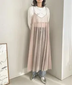 LOWRYS FARM/チュールキャミワンピース