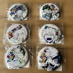 僕のヒーローアカデミア 缶バッジ 6個セット
