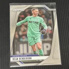 クリスタルパレス所属 ゴールキーパー ディーン・ヘンダーソン PRIZMカード