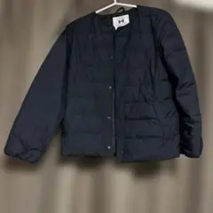 一度のみ着用　SHOO-LA-RUE ダウンジャケット 黒 軽量 カナダダック