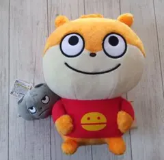 にしむらゆうじ　でっかいぬいぐるみ こねずみ　フェイスマスコット わるめのねこ