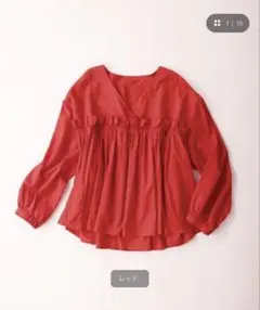 フリルギャザーブラウスのサムネイル
