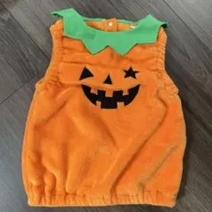 ハロウィン かぼちゃ 着ぐるみ ベスト 80-95cm