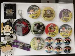 阪神タイガース ピンバッジ4点セット - メルカリ