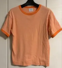coen 半袖 Tシャツ オレンジ ボーダー Mのサムネイル