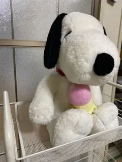 早い者勝ち‼️スヌーピー ぬいぐるみ 大きめ アイス付き 約35cm