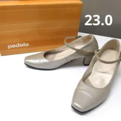 美品】ペダラ アシックス メリージェーン パンプス ストラップ 24 EEE