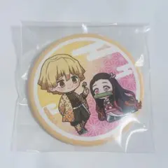 鬼滅の刃 我妻善逸 缶バッジ 禰豆子といっしょ