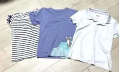 【美品】Tシャツ ポロシャツ　120センチ　3枚セット