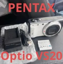 PENTAX RICOH Optio VS20 本体 バッテリー 充電器セットのサムネイル